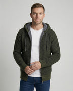Lässige Herbst Strickjacke Kapuze
