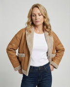 Damen Jacke mit elegantem Kragen