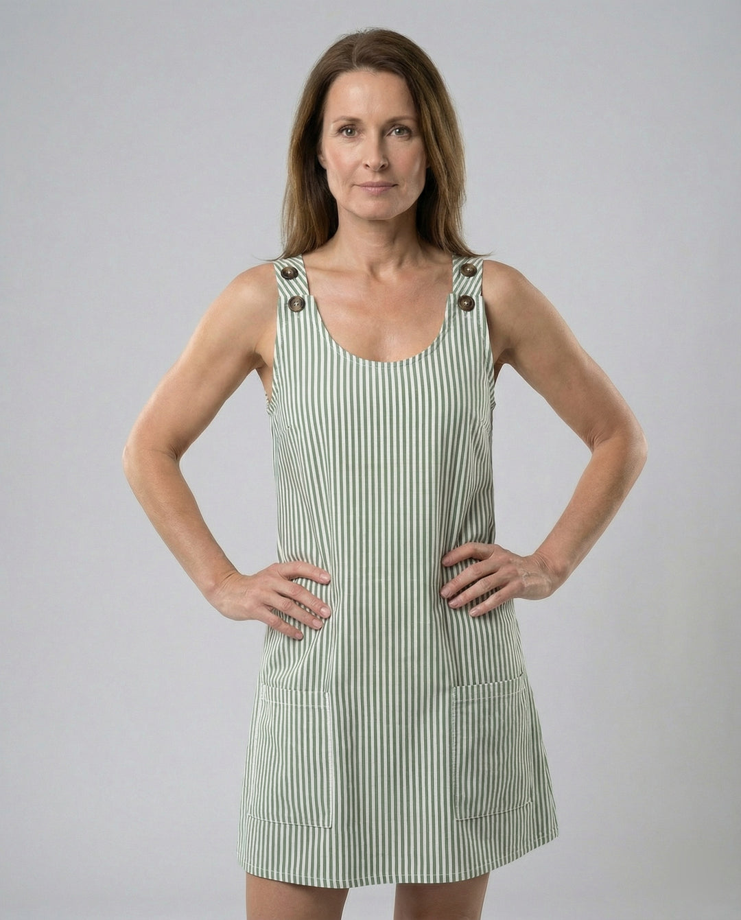 A-Linien Sommerkleid Mit Taschen Damen