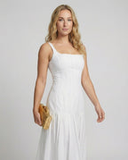 Damen Midikleid mit elegantem Schnitt
