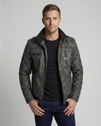 R&B | Schwarz Kurzjacke – Thomas