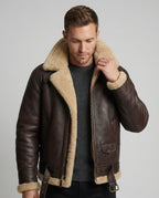 R&B | Schaffell Fliegerjacke