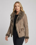 R&B | Winterjacke mit Elegantem Kragen für Den Winter