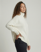 Damen kuscheliger Rollkragenpullover R&B