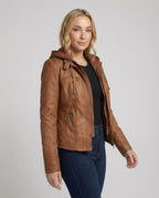 Wetterfester Damen jacke mit Kapuze
