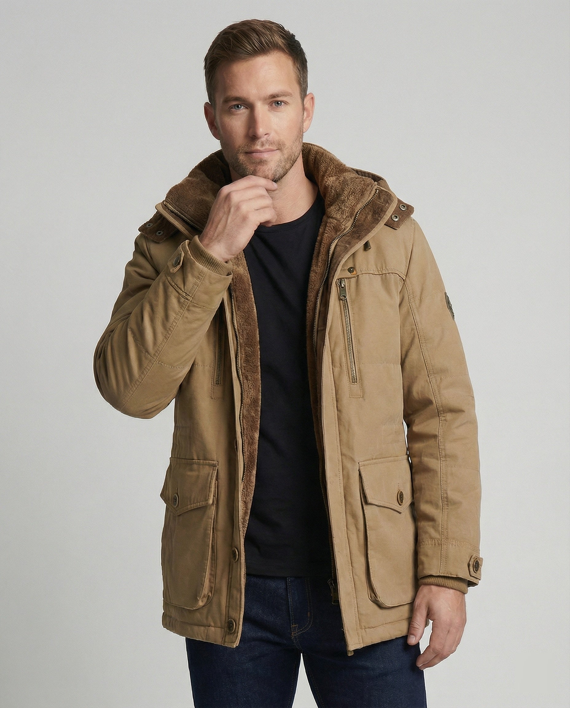 Warme Funktionale Winterjacke