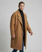 Eleganter Herren Mantel Wolloptik