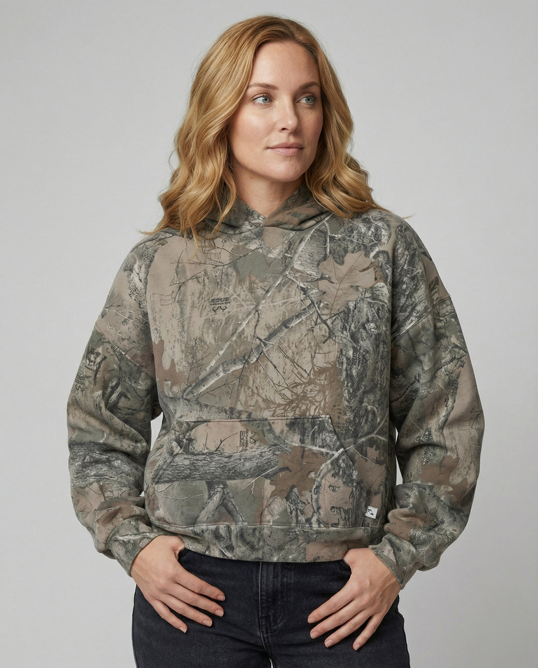 R&B | Vintage Street Print Übergroße Hoodie