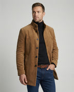 Herren Cordjacke mit hohem Kragen