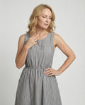Freizeitkleid Damen Midikleid A-Linie