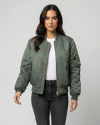 R&B | Unisex Klassisches Bomberjacke für Damen