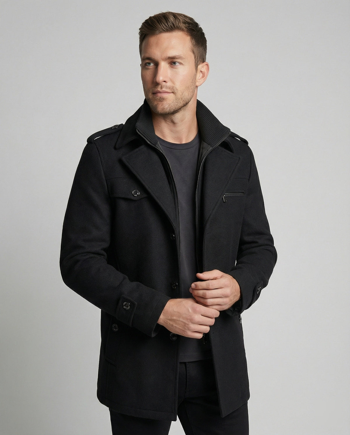 R&B | Wasserdicht Business Winterjacke