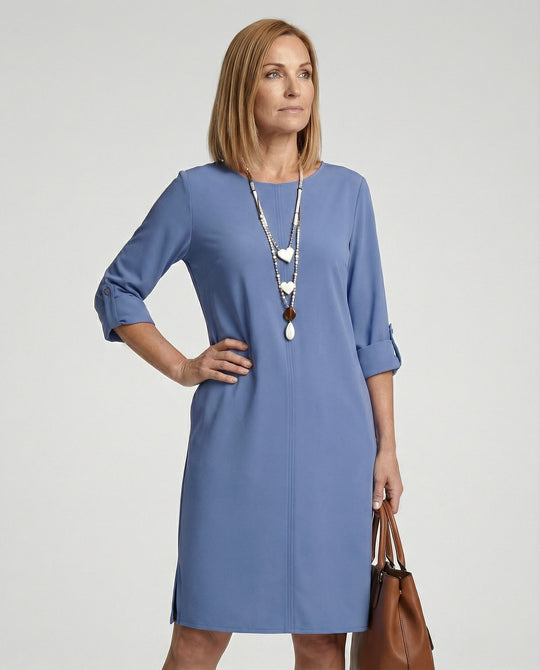 Damen Etuikleid Midikleid elegant