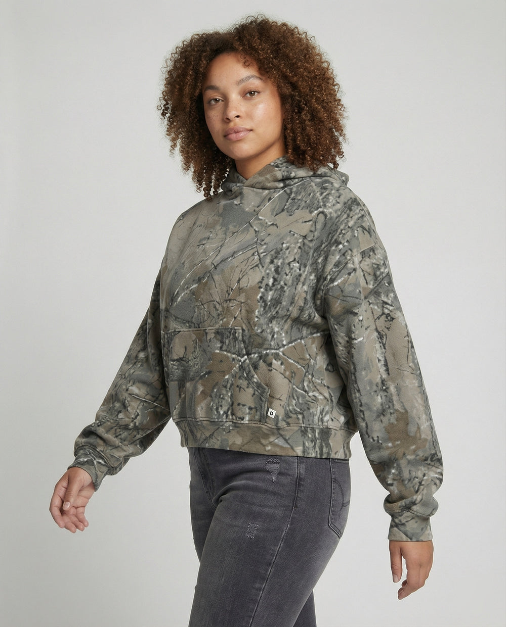 R&B | Retro Unisex Hoodie mit Camouflage-Muster