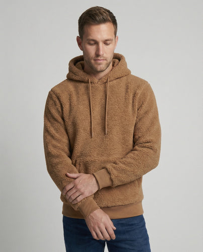 Kuscheliger Teddy Pullover Herren