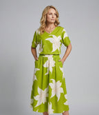Damen Zweiteiler Set Sommer Floral