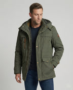 Lässige Gepolsterte Herrenjacke