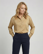 Damen Bluse mit gestreiftem Design