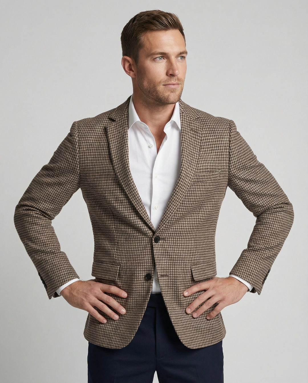 Herren Blazer kariert modern