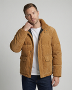 R&B | Trendige Winter-Cord-Steppjacke für Männer