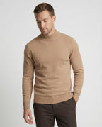 Herren Strickpullover mit Stehkragen