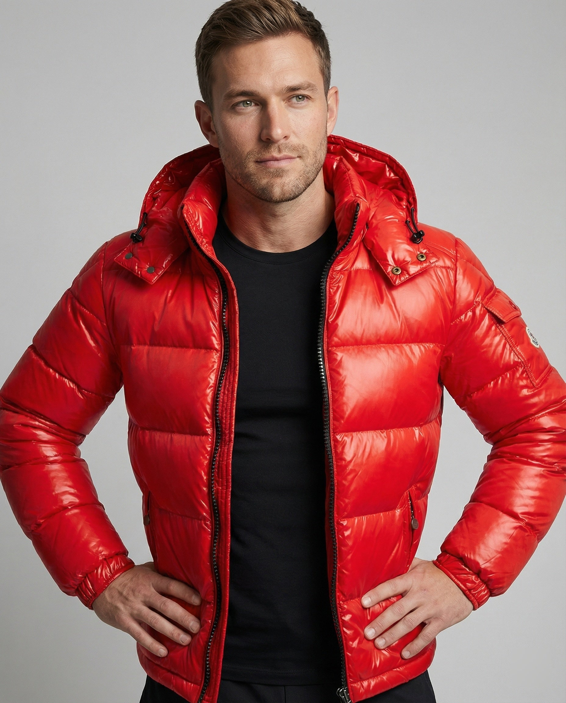 R&B | Moderne, Dicke Daunenjacke für Herren
