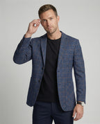 Herren Karosakko Slim Fit Business