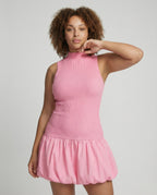 Damen Kleid mit ärmellosem, figurbetontem Oberteil und voluminösem Rock R&B
