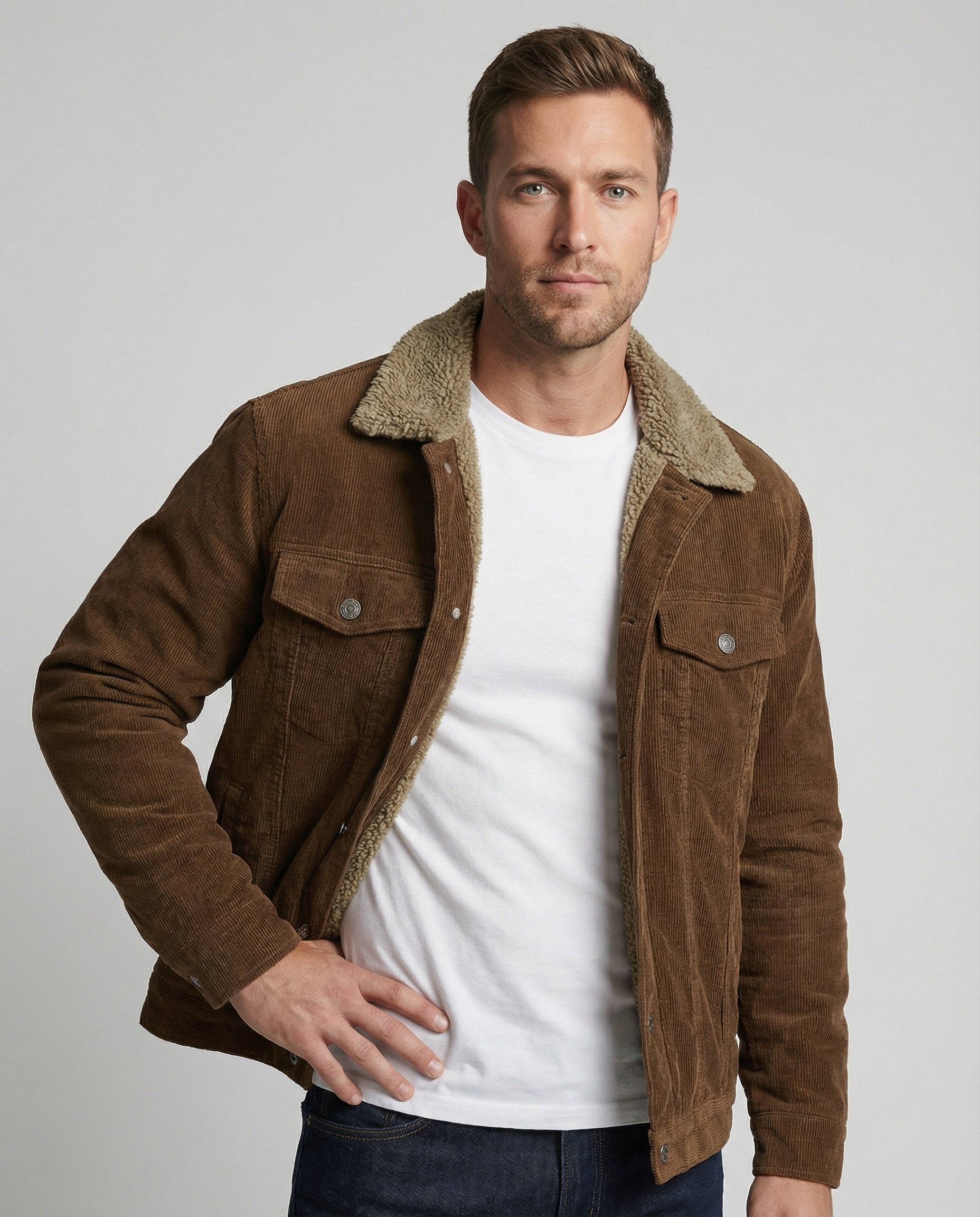 R&B | Cordjacke für Herren