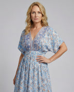 Boho Maxikleid Sommer Damen Floral