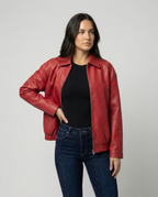 Steppjacke Damen mit elastischem Bund und lässigem Schnitt