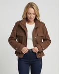 Damen Freizeitjacke mit Taillierung und Taschen