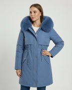 Damen Winterparka mit Wasserdichtem Material & Kapuze | R&B