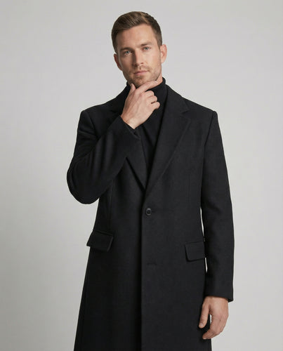 Herren eleganter Langmantel