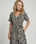 Maxikleid Damen ZR&Bra Print