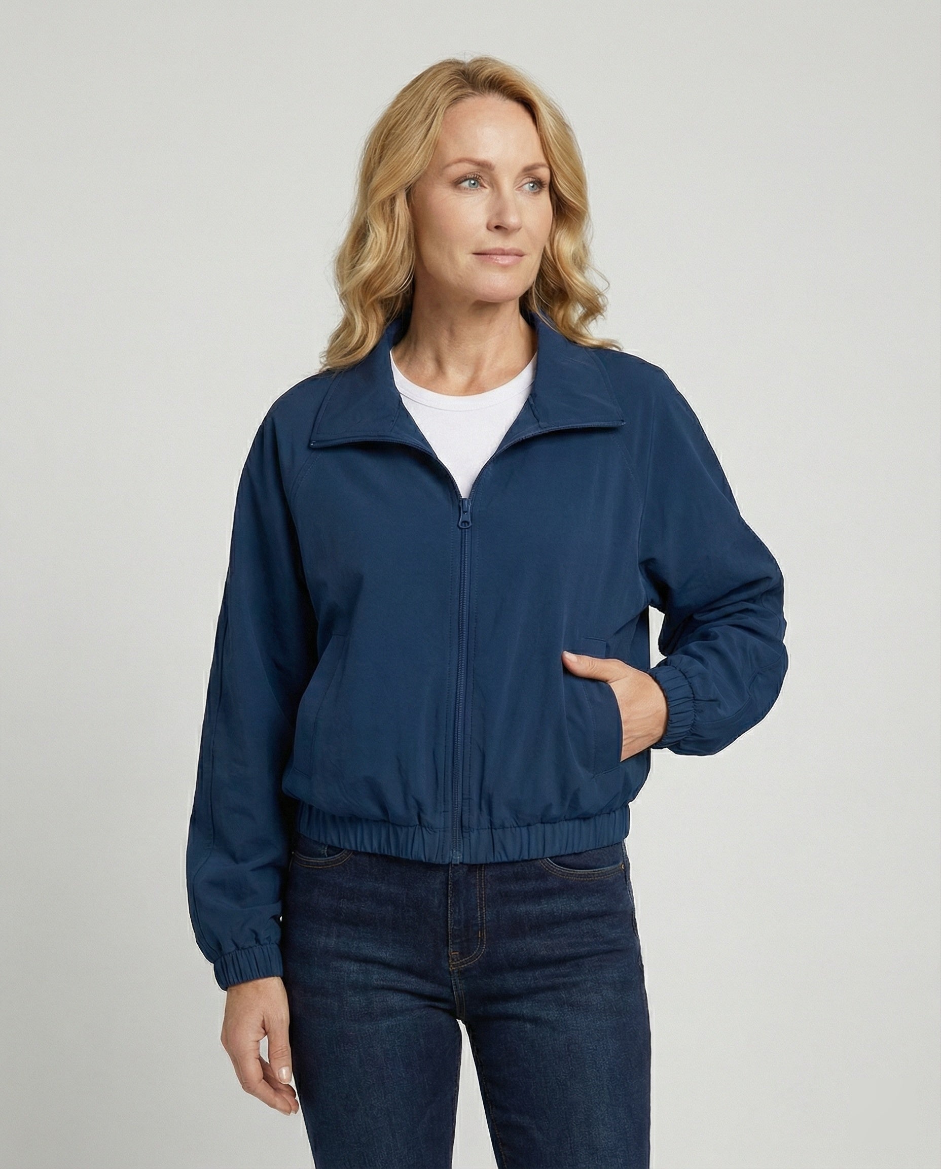 Leichte Trainingsjacke Tailliert Damen
