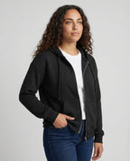 R&B | Damen Zip-Up Freizeit Hoodie