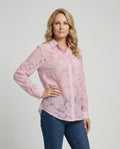 Damen Bluse Chiffon locker