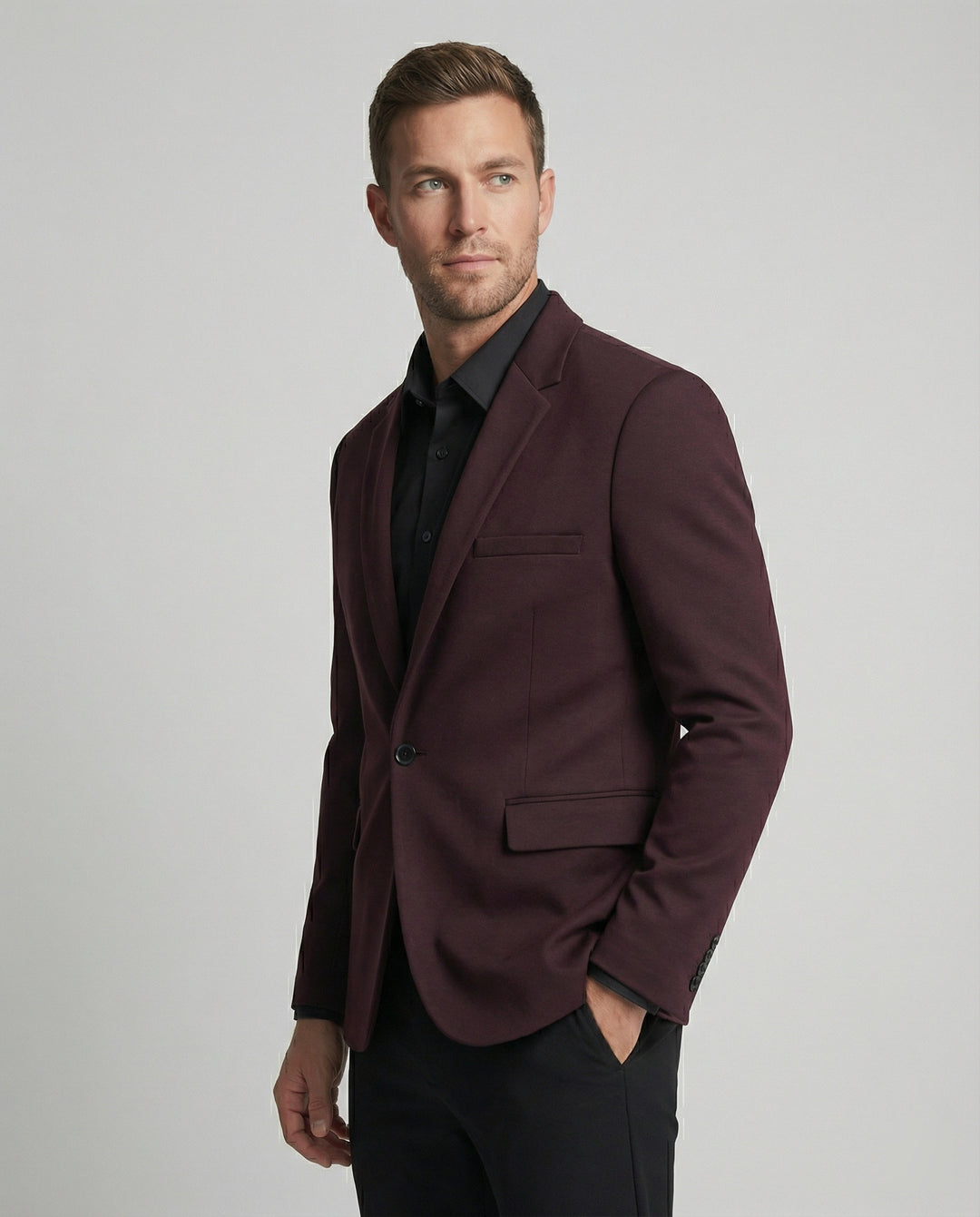 Herren Blazer Herren Einreiher