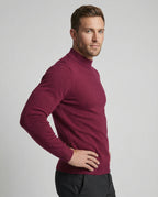 Herren eleganter Pullover mit Stehkragen R&B