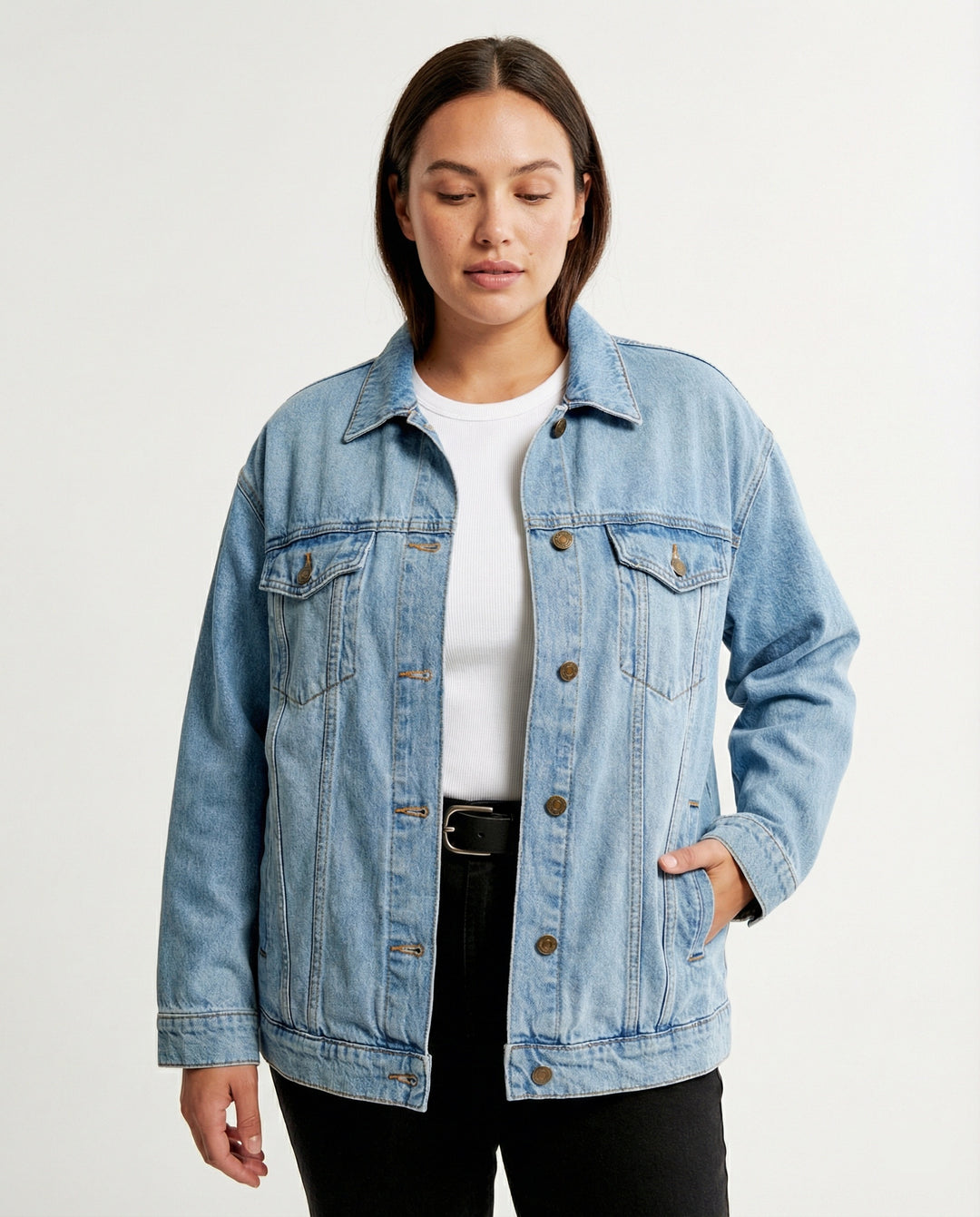 Übergangsjacke Damen sportlich Jeans