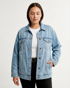 Übergangsjacke Damen sportlich Jeans