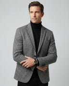 Herren Business Sakko Glencheck Slim Fit