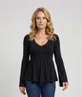 Tunika Damen Langarm Boho