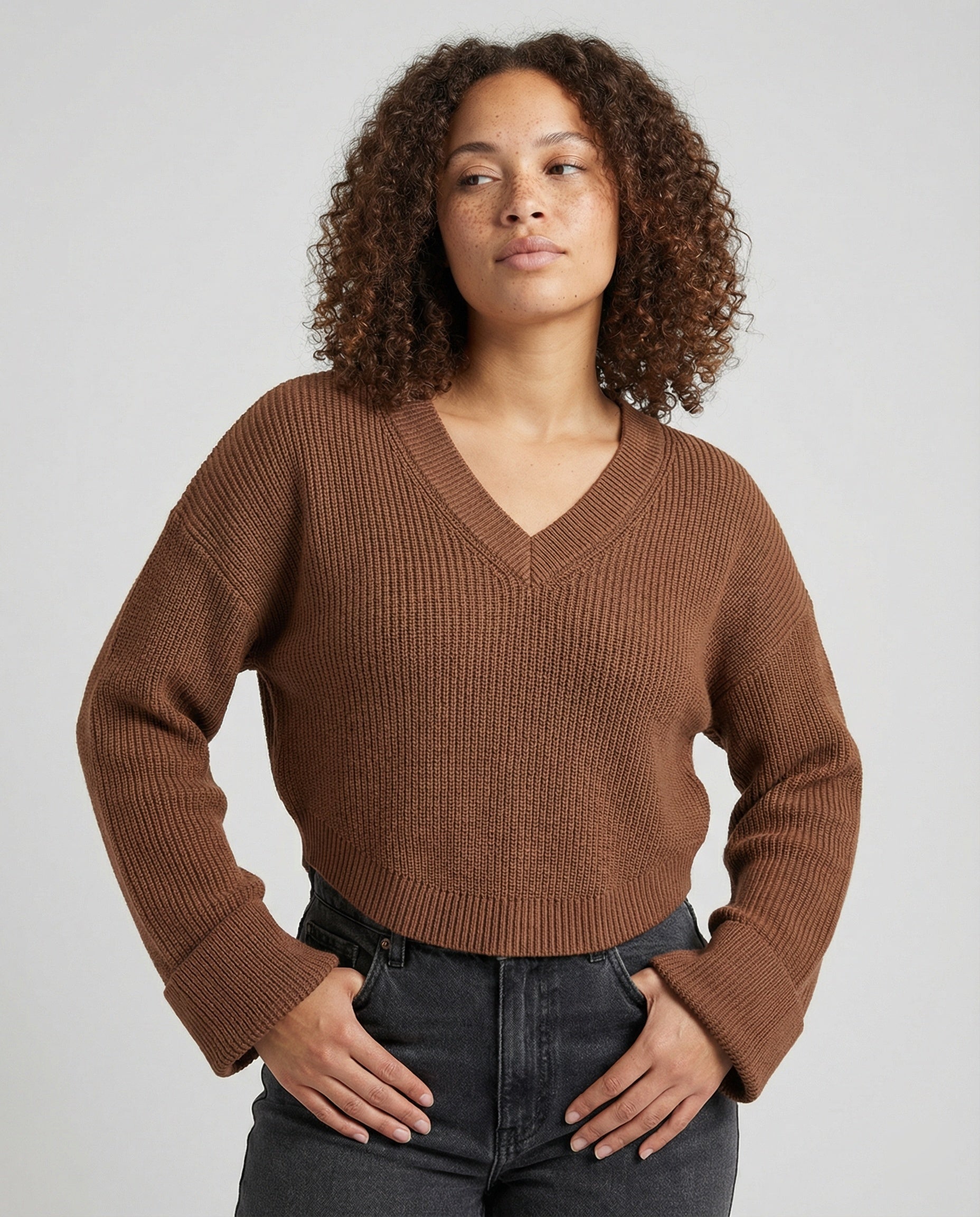 R&B | V-Ausschnitt Pullover für Damen