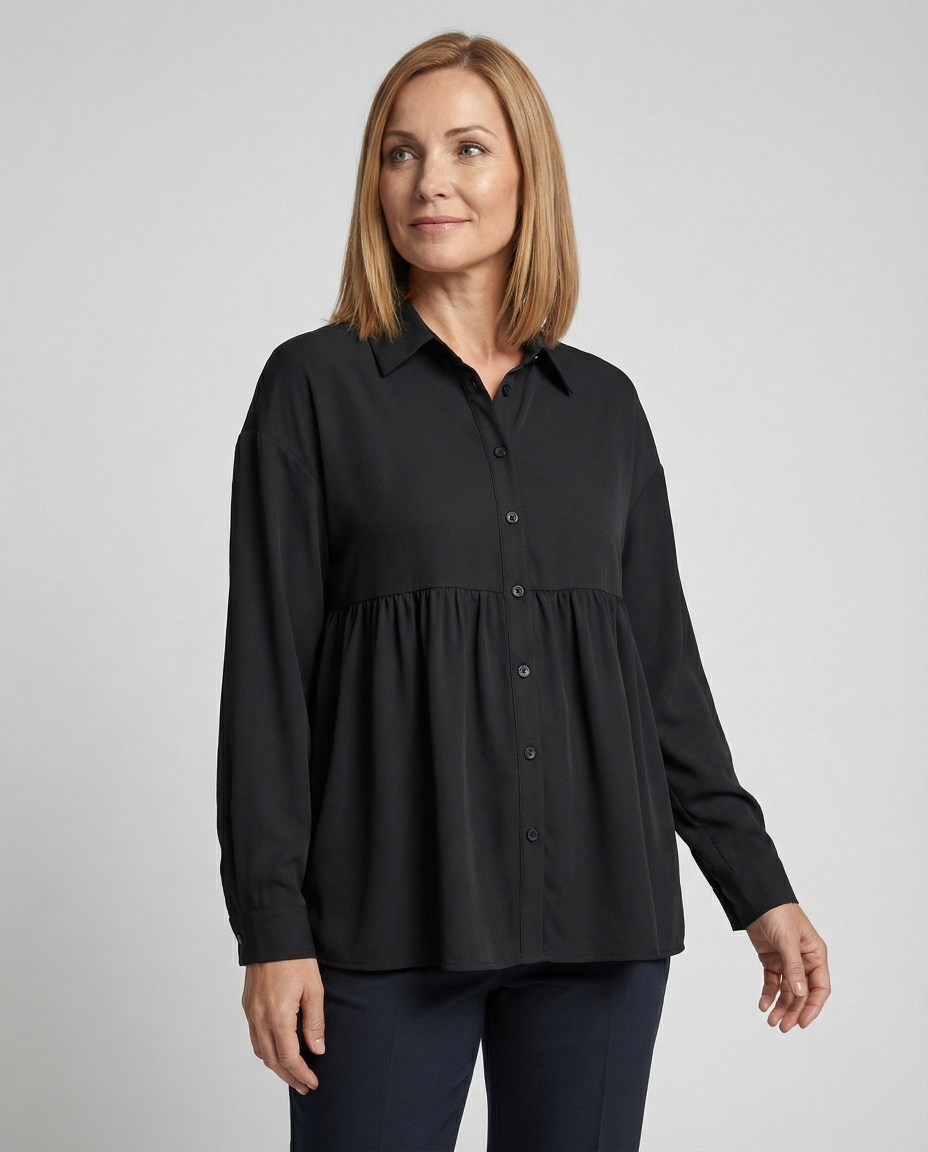 Damen Umstandsbluse Empire