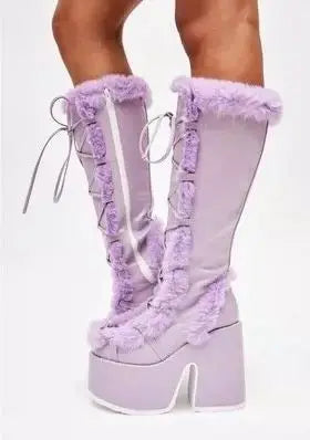 R&B | Neue Winter Frauen Schnee Stiefel Plattform  (Saison 2)