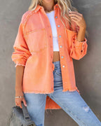R&B | Edge Patchwork Pocket Denim-Jacke
