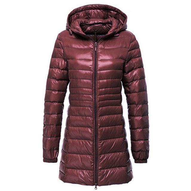 R&B | lange Daunenjacke für Damen