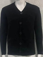 R&B | Ausschnitt Herren Strickjacke Pullover